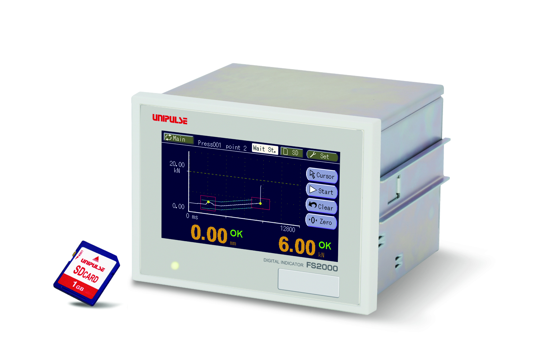 高応答液晶タッチパネルディスプレイデジタルインジケータ FS2000 | UNIPULSE